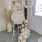 White and Gold Balloons, 12 Inch White Sand Gold Metallic Latex Balloons, Beige Gold Party Balloons